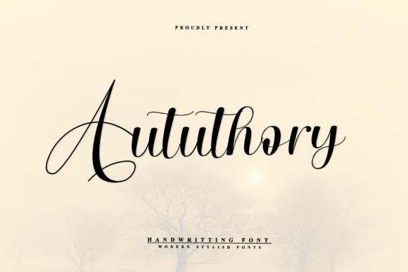 Aututhory Font: Elevating Web Design with Handwritten Charm