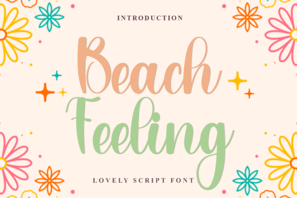 Beach Feeling: A Script Font for Scroll-Stopping Social Media