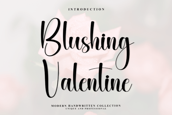 Blushing Valentine Font for Elegant Branding