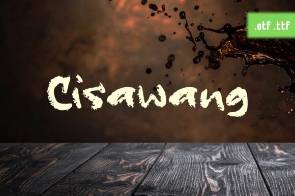 Cisawang Font Review for Web Designers