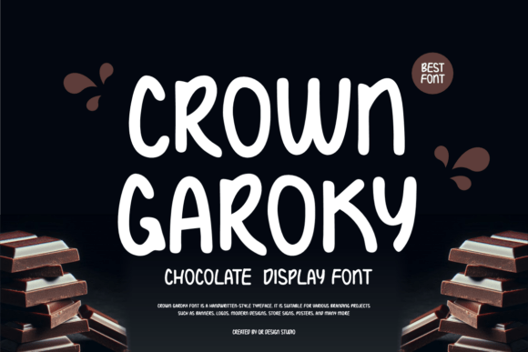 Crown Garoky: The Handwritten Font for Bold Branding