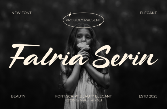 Falria Serin: A Timeless Script Font for Editorial Design