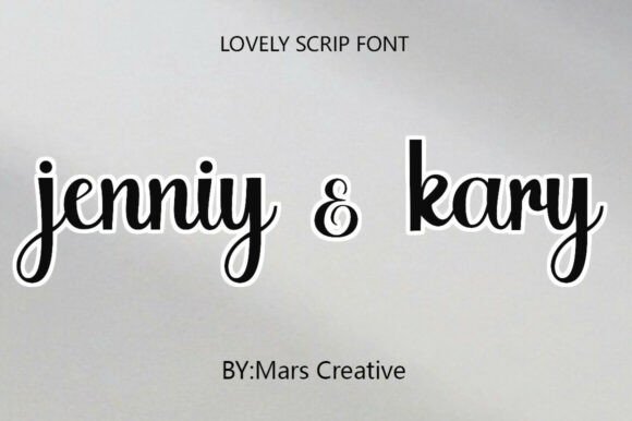 Jenniy Kary Font: A Modern Script for Branding