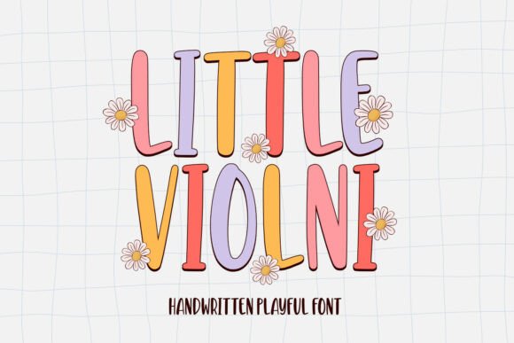 Little Violni: A Cheerful Handwritten Font for Crafters