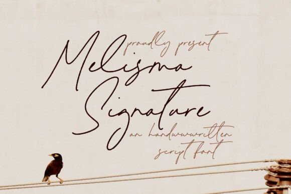 Melisma Signature: The Premium Script Font for Marketers
