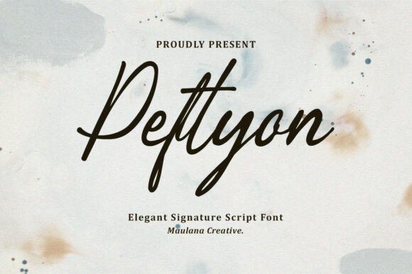Peftyon: A Premium Script Font for Small Business Branding