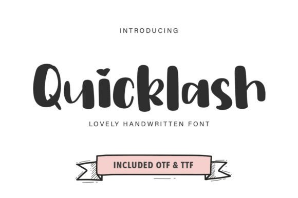 Quicklash Typeface: Bold Fonts for Scroll-Stopping Social Media