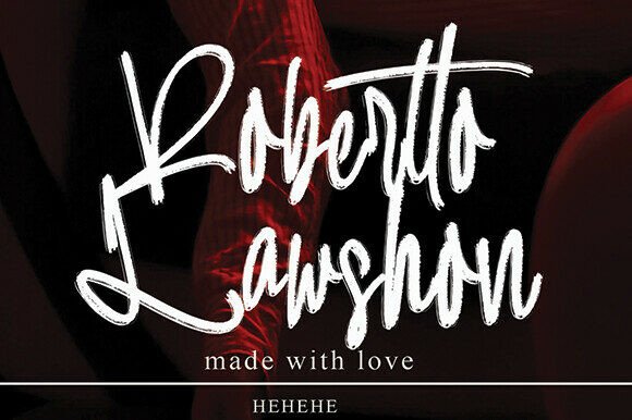 Robertto Lawshon: A Timeless Script Font for Editors