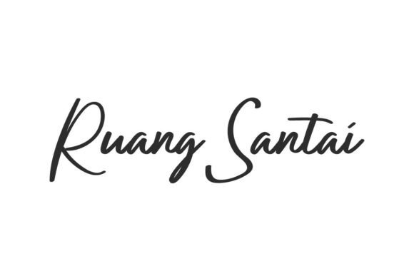 Ruang Santai Font: Elevate Your Campaign Visuals