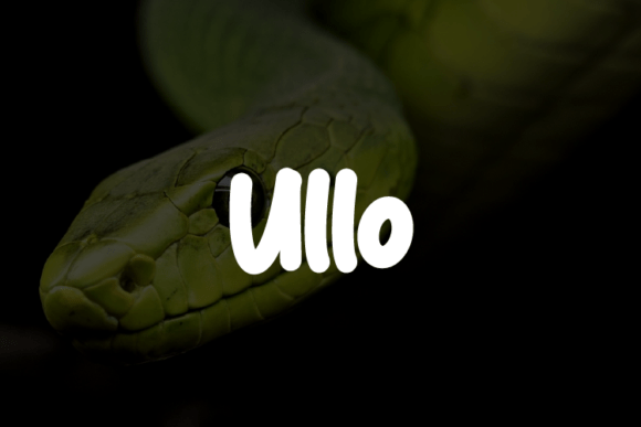 Ullo: A Friendly Typeface for Modern Brands