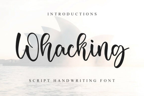 Whacking Font: A Vintage Script for Bold Branding