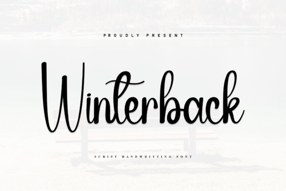 Winterback: A Handwritten Font for Authentic Branding