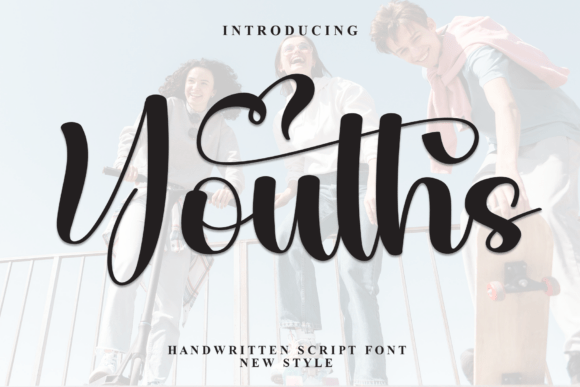 Youths Font: A Bold Script for Modern Branding